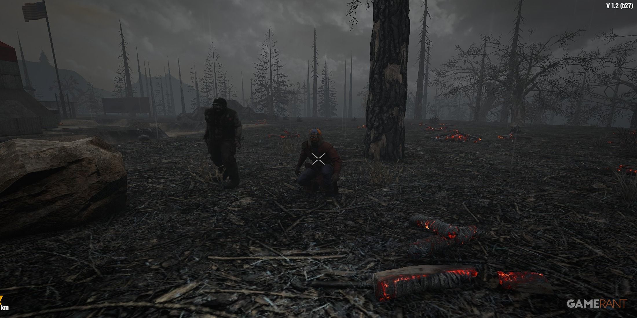 Sneaking Past A Zombie In 7 Days To Die