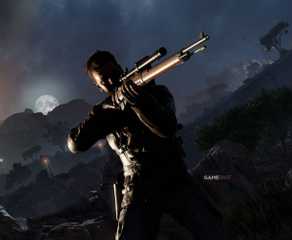 Aksi membidik dalam misi Sniper Elite: Resistance.