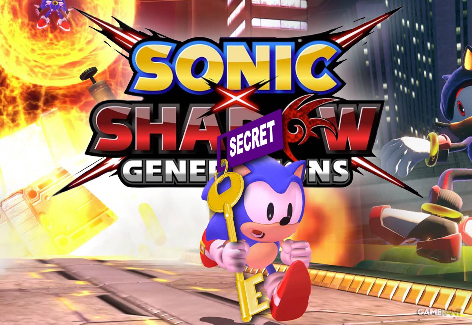 Shadow X Sonic Generations Release Date