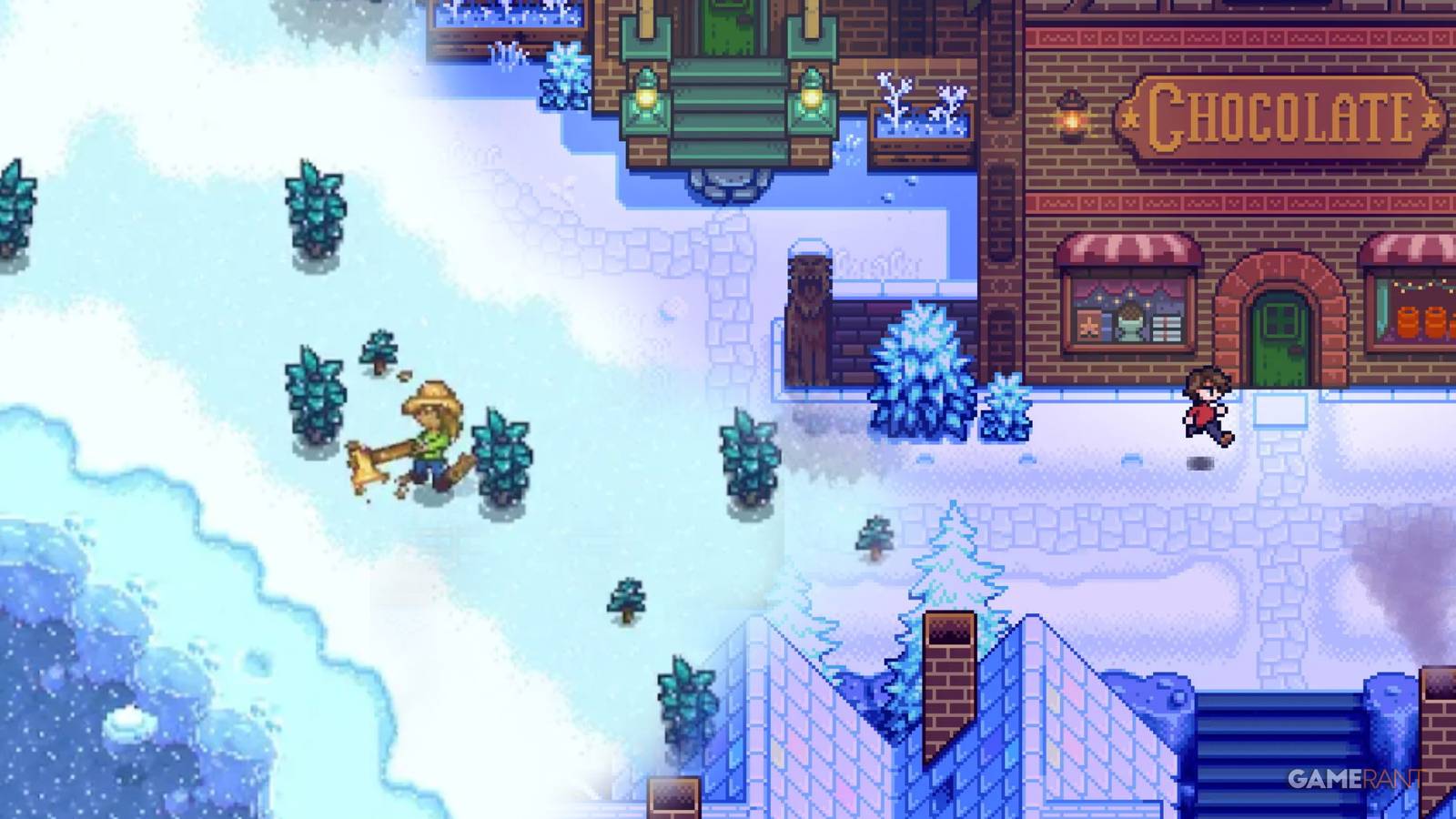 stardew vallely haunted chocolatier foraging