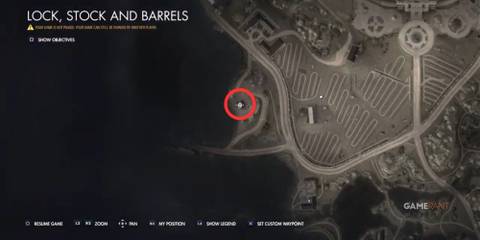 Starting Location 1 Sniper Elite_ Resistance All Collectibles for Mission 7 (2)