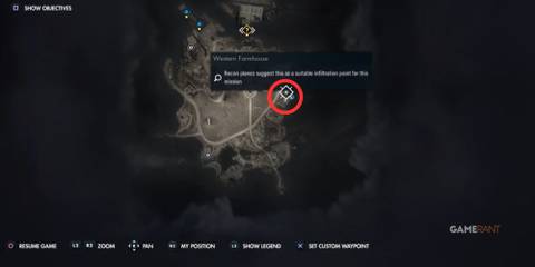 Starting Location 2 Sniper Elite_ Resistance All Collectibles for Mission 7 (2)