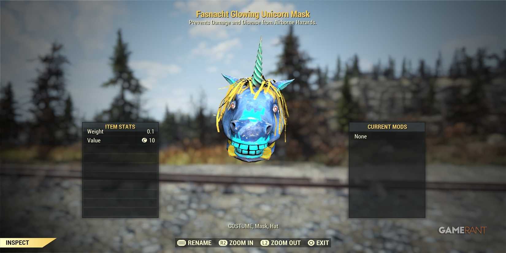 Fallout 76: Rarest Fasnacht Event Rewards