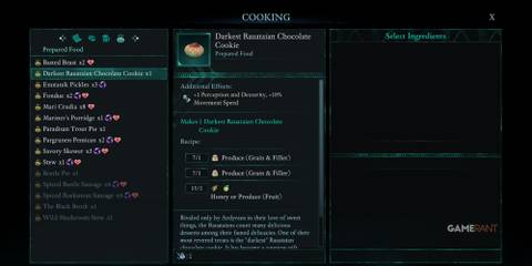 Darkest Rauataian Cookies recipe in Avowed