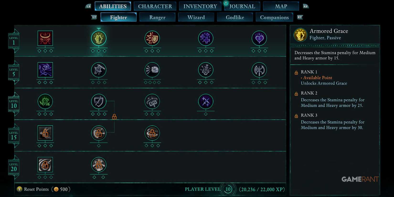 Armored Grace Fighter skill in Avowed