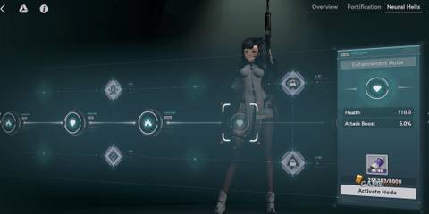 Upgrading doll in Girls' Frontline 2: Exilium