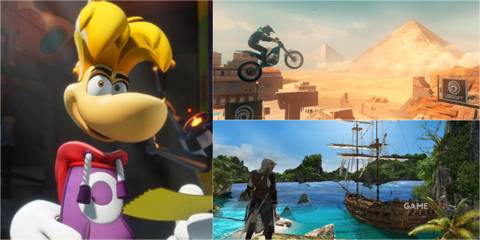 Mario + Rabbids Sparks of Hope, Trials Rising, Assassin's Creed: The Rebel Collection