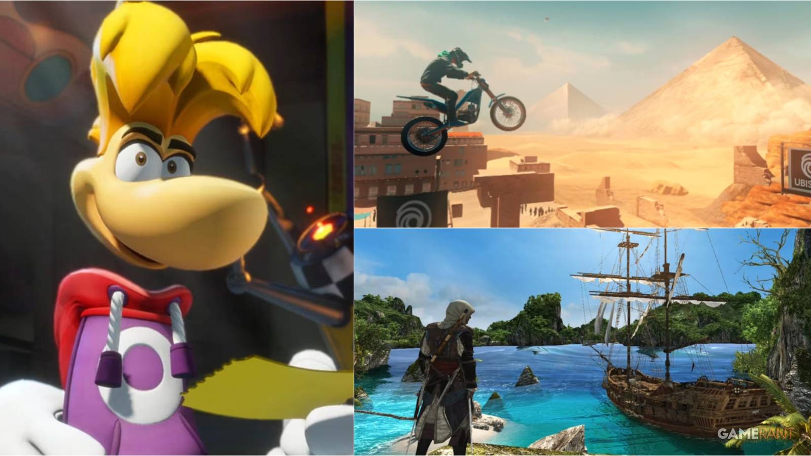 Mario + Rabbids Sparks of Hope, Trials Rising, Assassin's Creed: The Rebel Collection