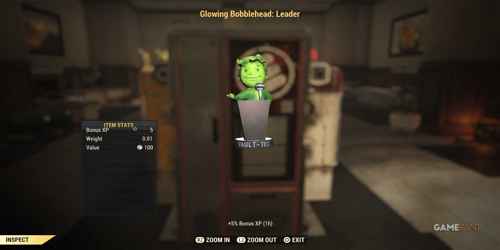 A Glowing Bobblehead