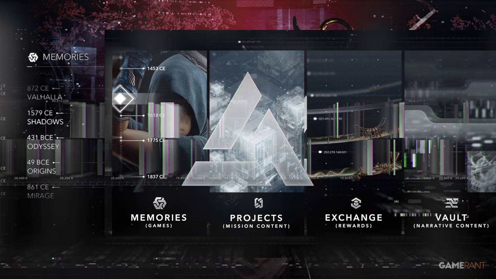 AC Shadows Animus Hub Long Journey