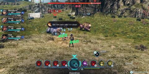 Alexa, Elma and H.B. face Iron Suid with strong defense and synergy, one of the best parties in Xenoblade Chronicles X