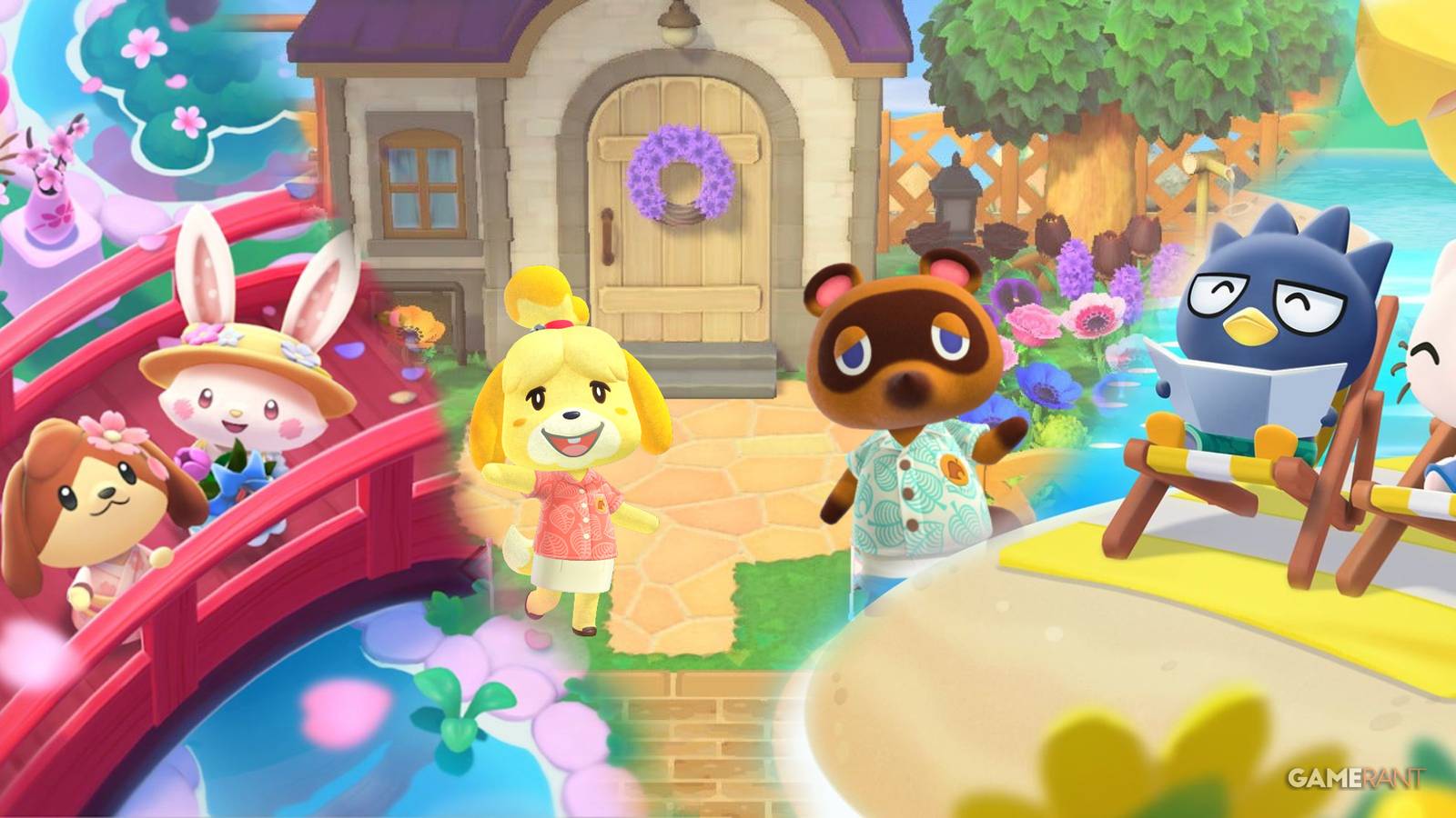 animal crossing hello kitty island adventure villager hunting camps