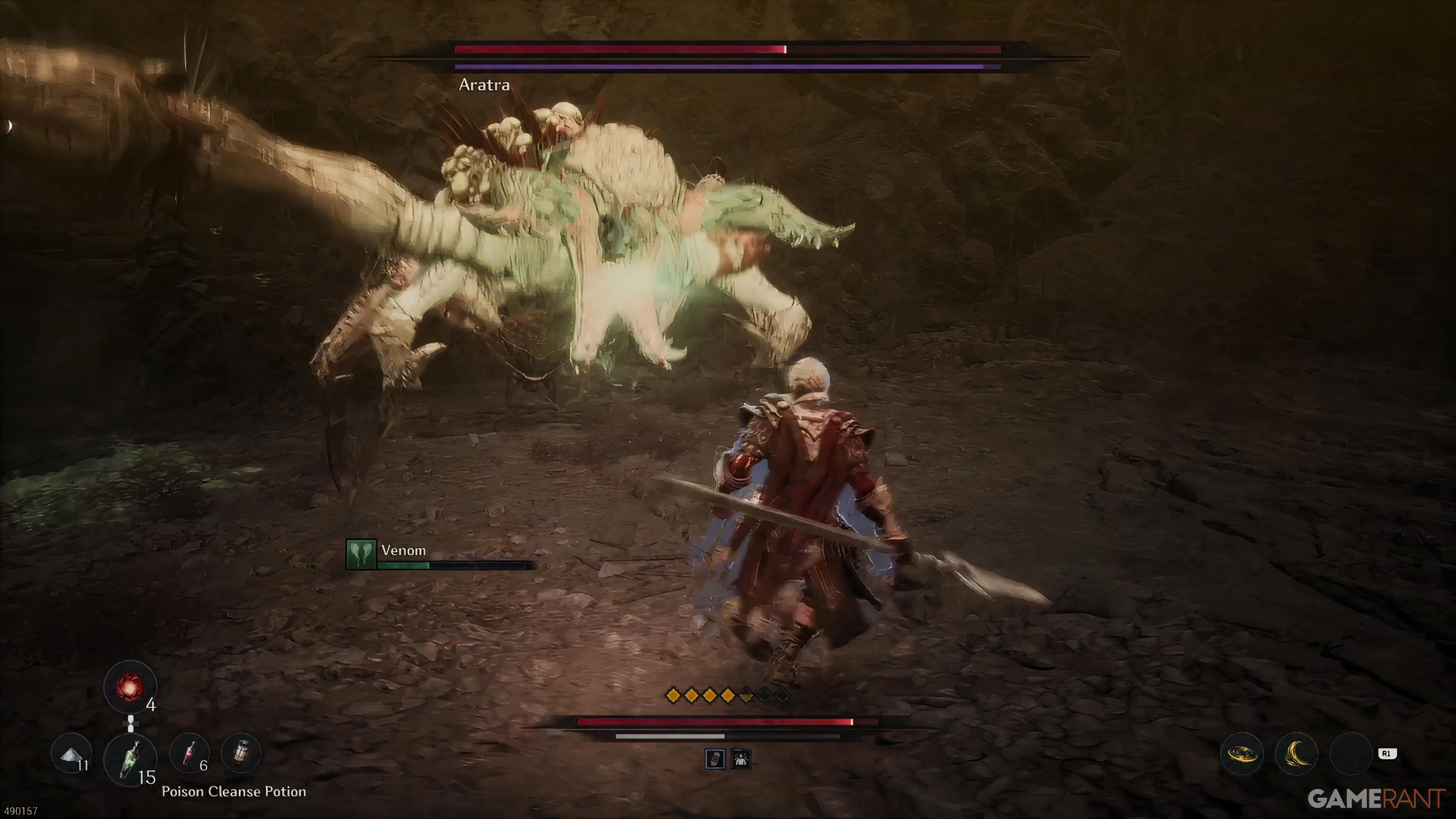 Aratra Attack Overview In The First Berserker Khazan 11