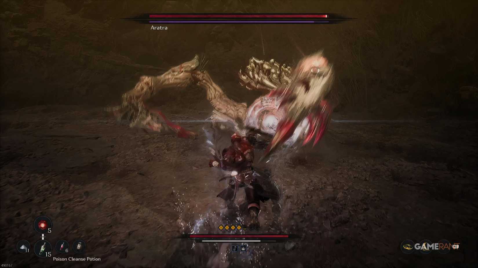 Aratra Attack Overview In The First Berserker Khazan 3