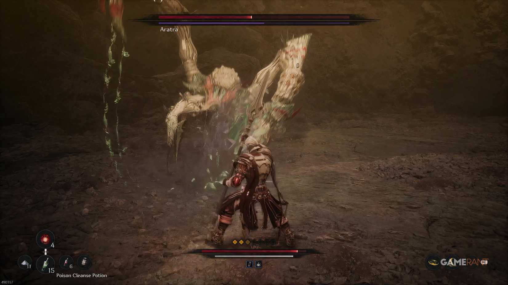 Aratra Attack Overview In The First Berserker Khazan 8