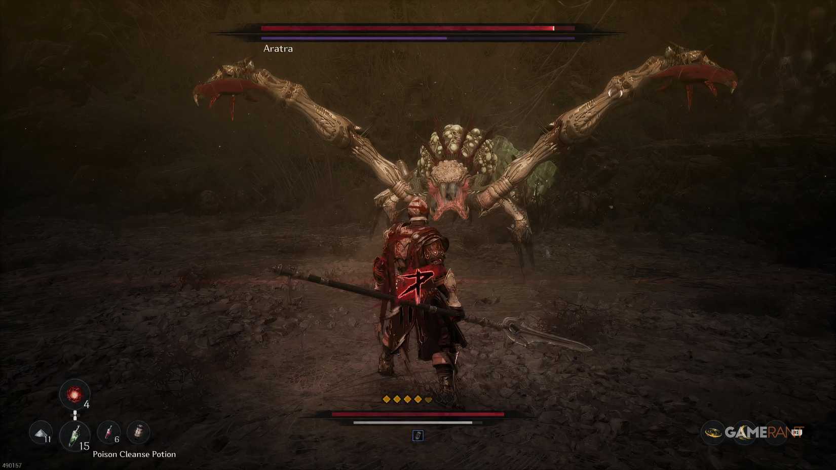 Aratra Attack Overview In The First Berserker Khazan 9