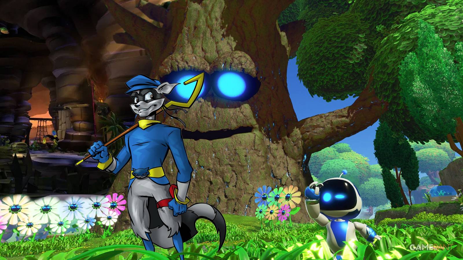 Astro Bot Sly Cooper Level