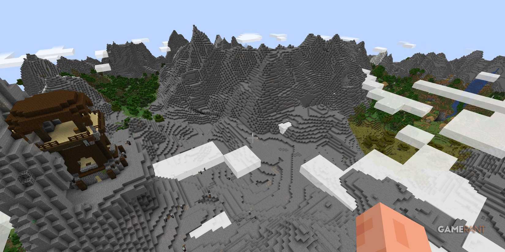 Best Minecraft PvP Seeds - Mountains Galore Seed -  10532435