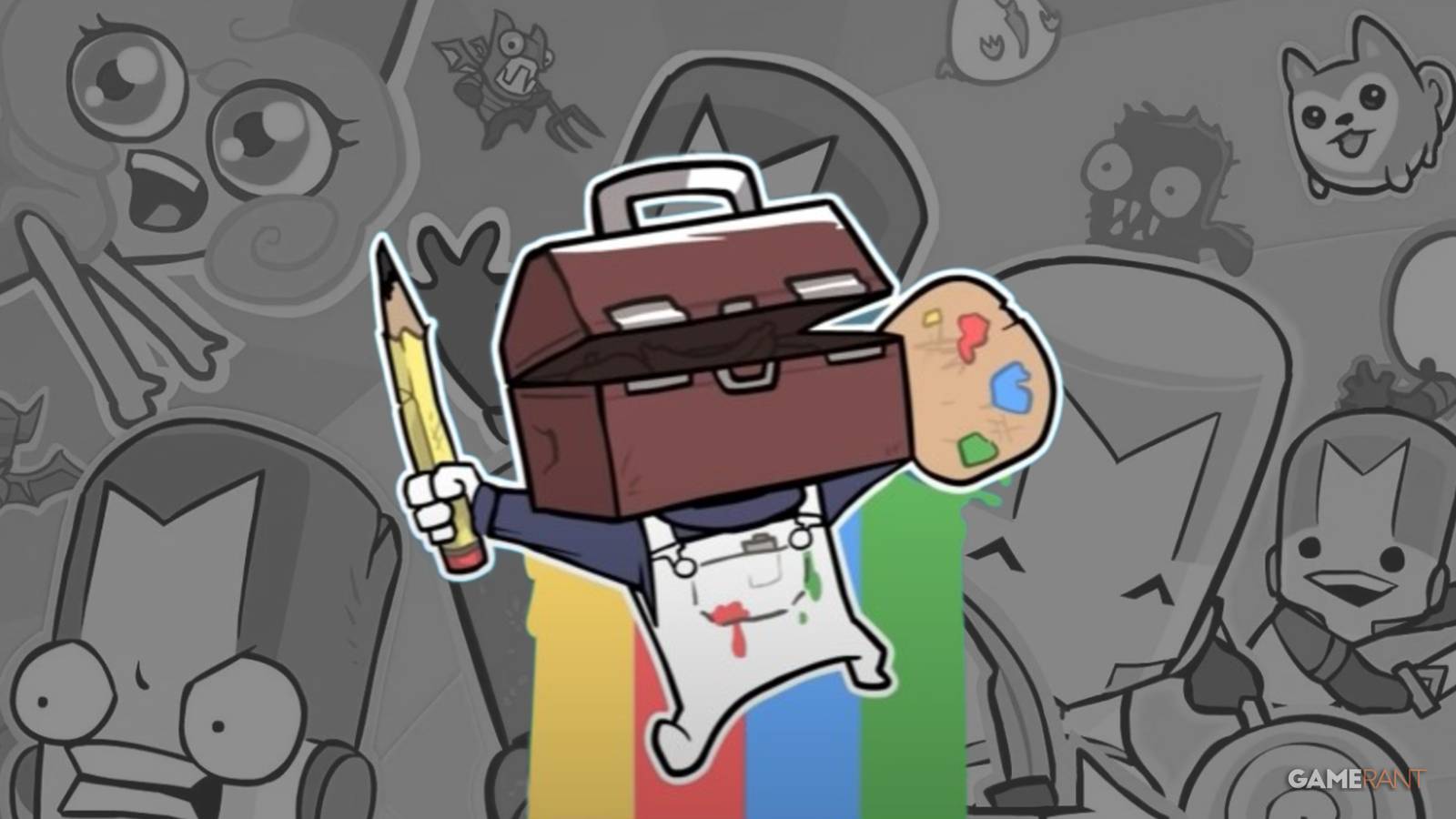 Castle Crasher Painter Boss Paradise DLC 2025 edit GAMERANT