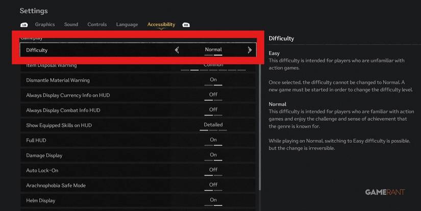 changing difficulty first berserker