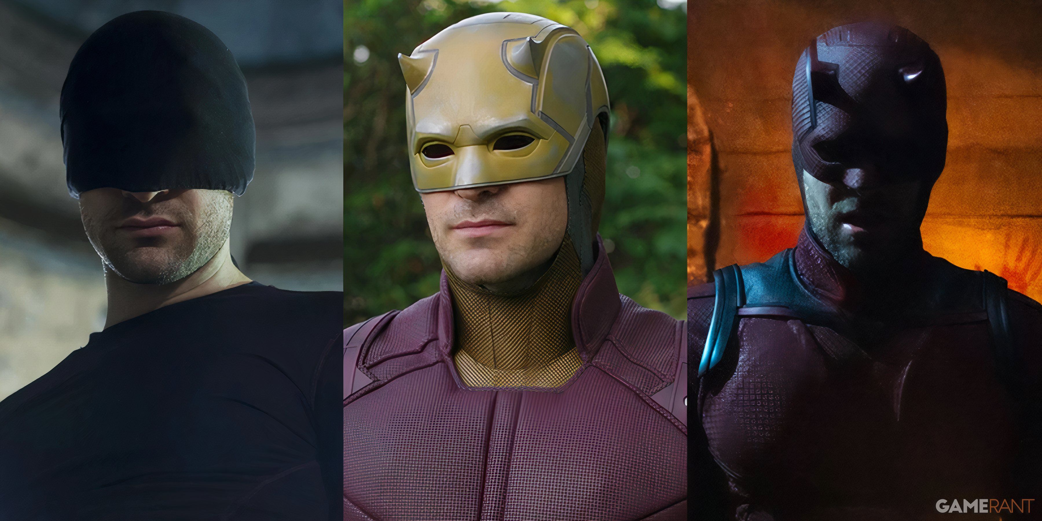 Three Daredevil Faces