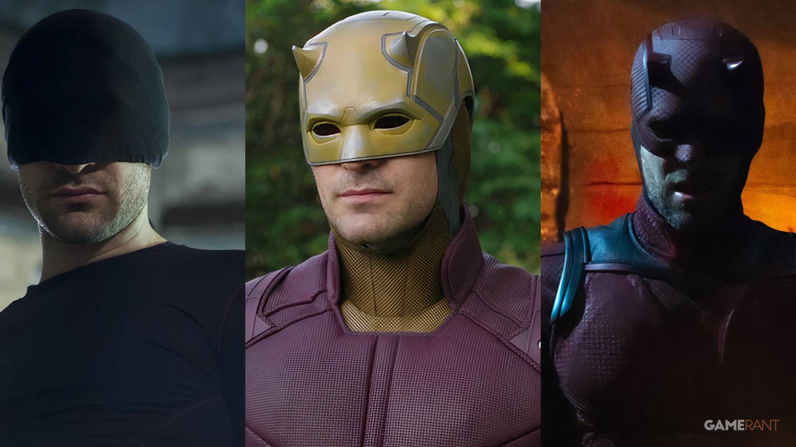 Three Daredevil Faces