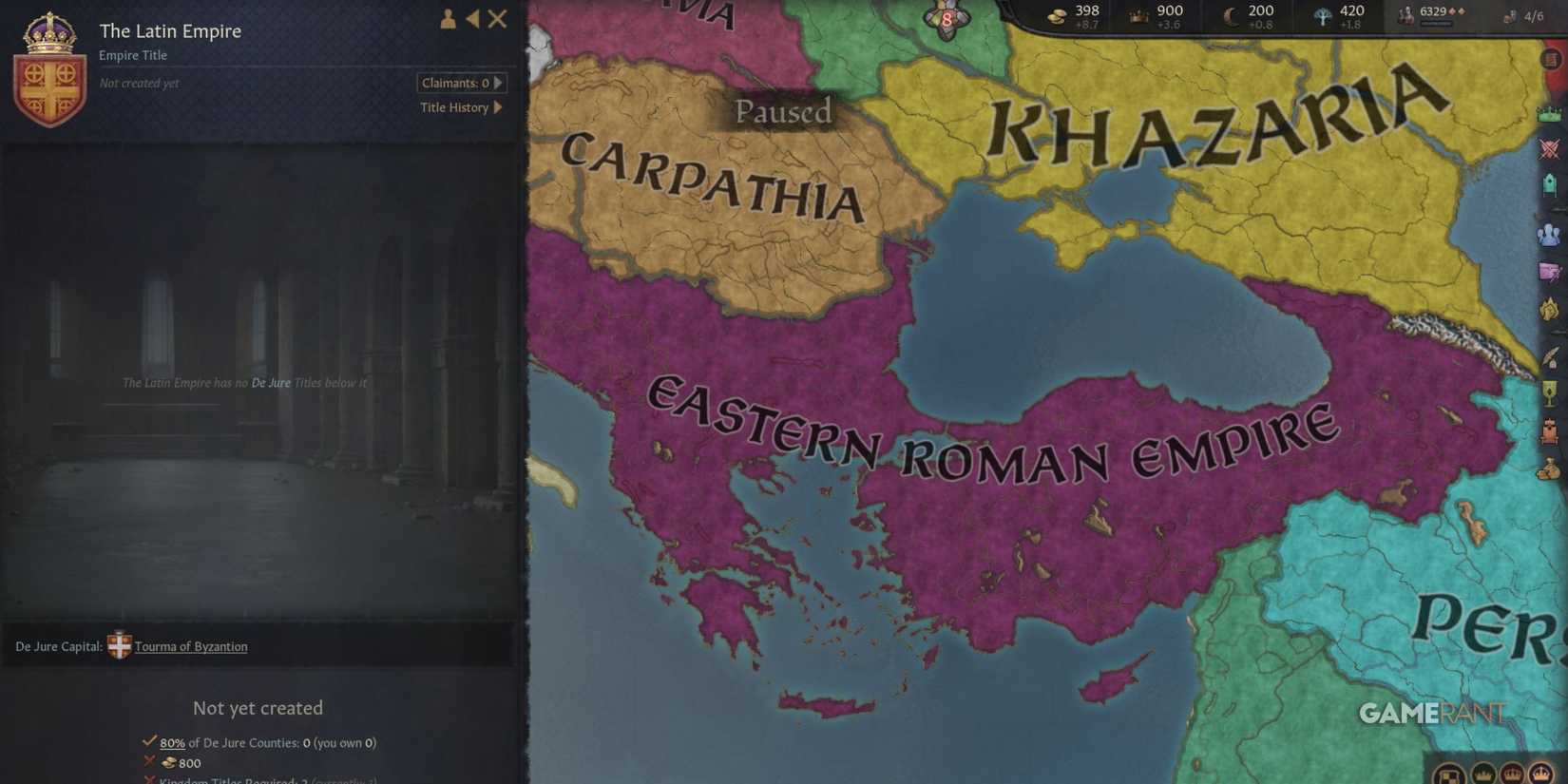 Crusader Kings 3 The Latin Empire