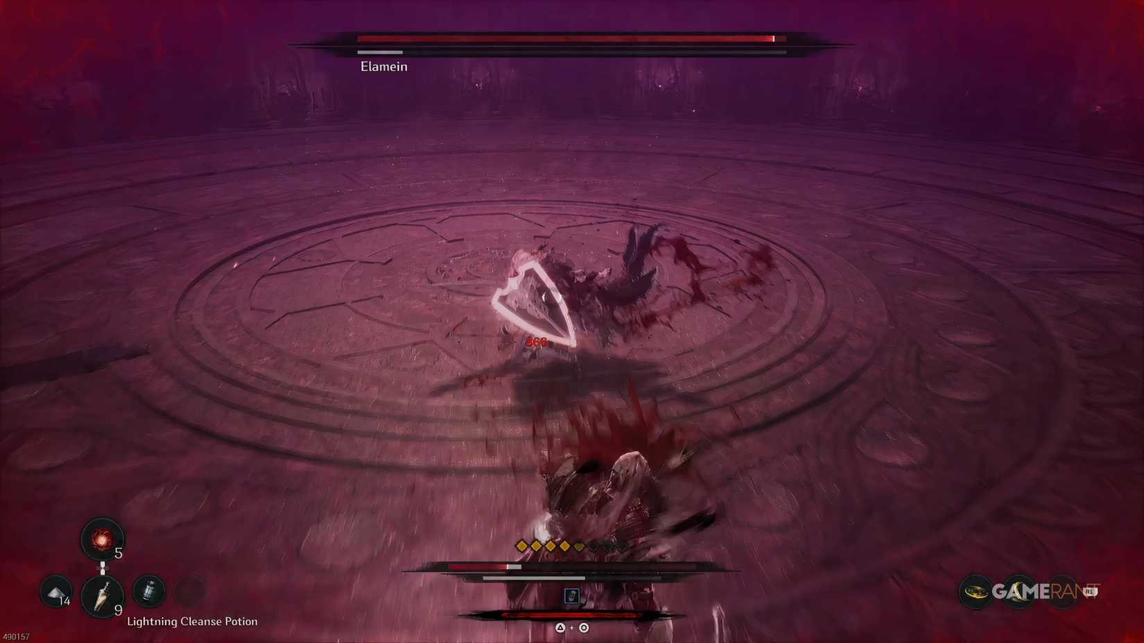 Elamein Attack Overview In The First Berserker Khazan 3