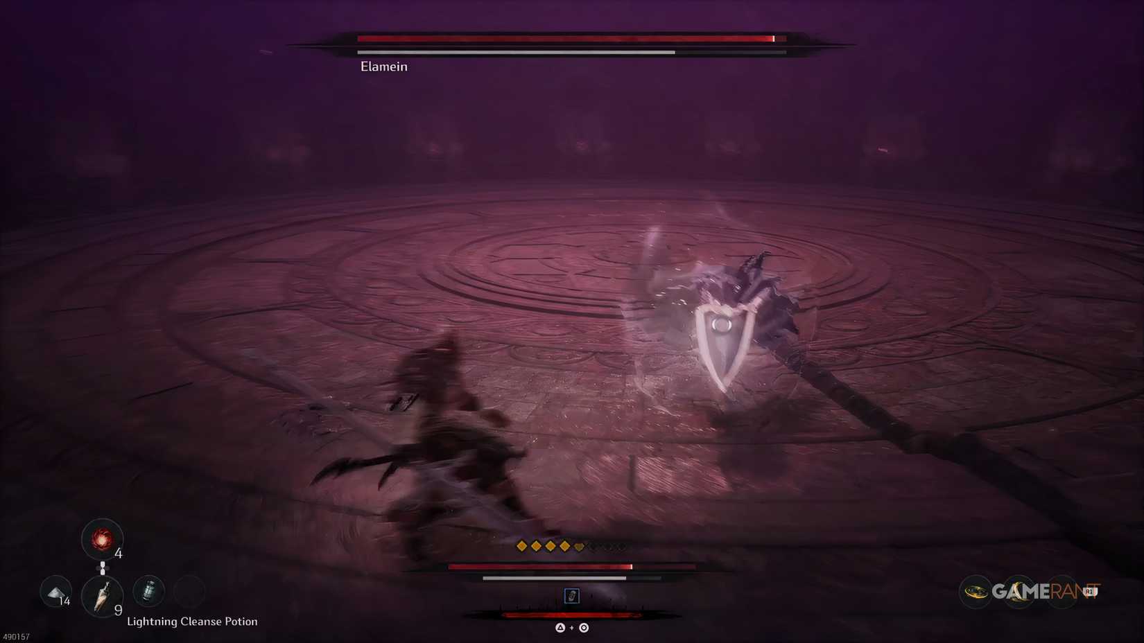 Elamein Attack Overview In The First Berserker Khazan 4