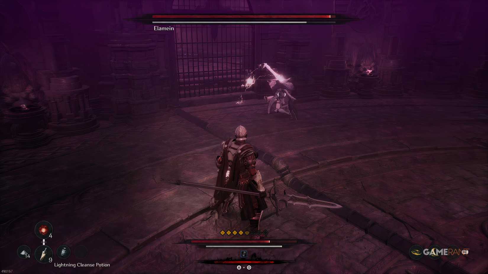 Elamein Attack Overview In The First Berserker Khazan 5