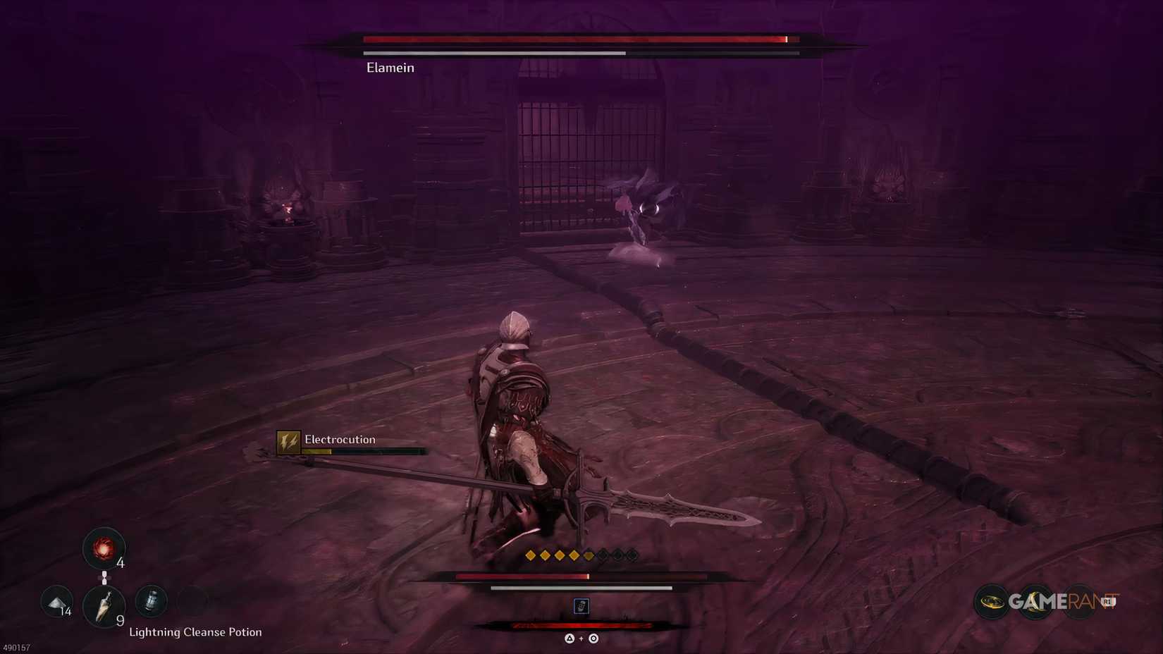 Elamein Attack Overview In The First Berserker Khazan 6