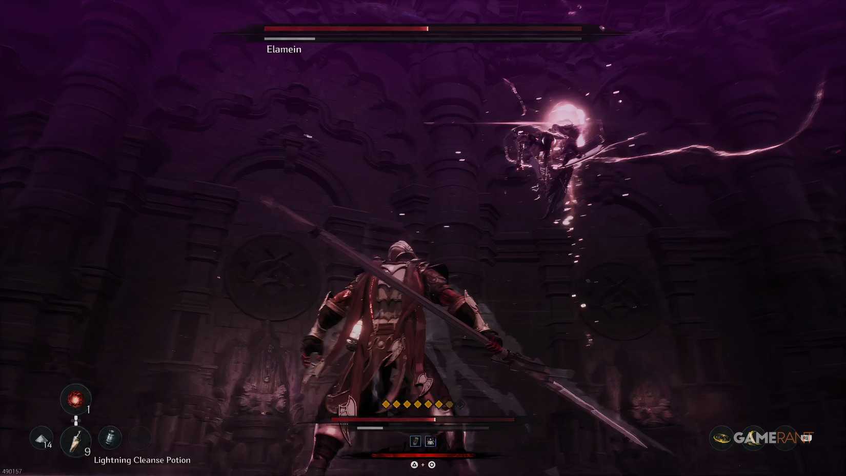 Elamein Attack Overview In The First Berserker Khazan 7