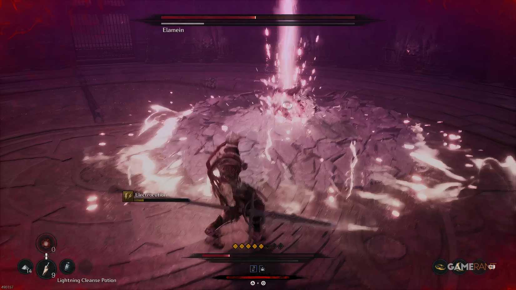 Elamein Attack Overview In The First Berserker Khazan 8