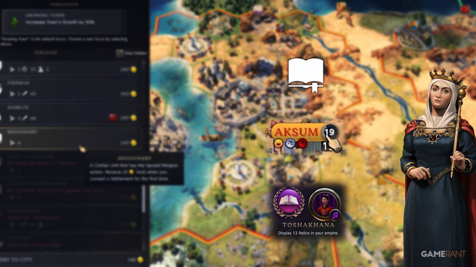 featured image, how to missionaries work in civ 7