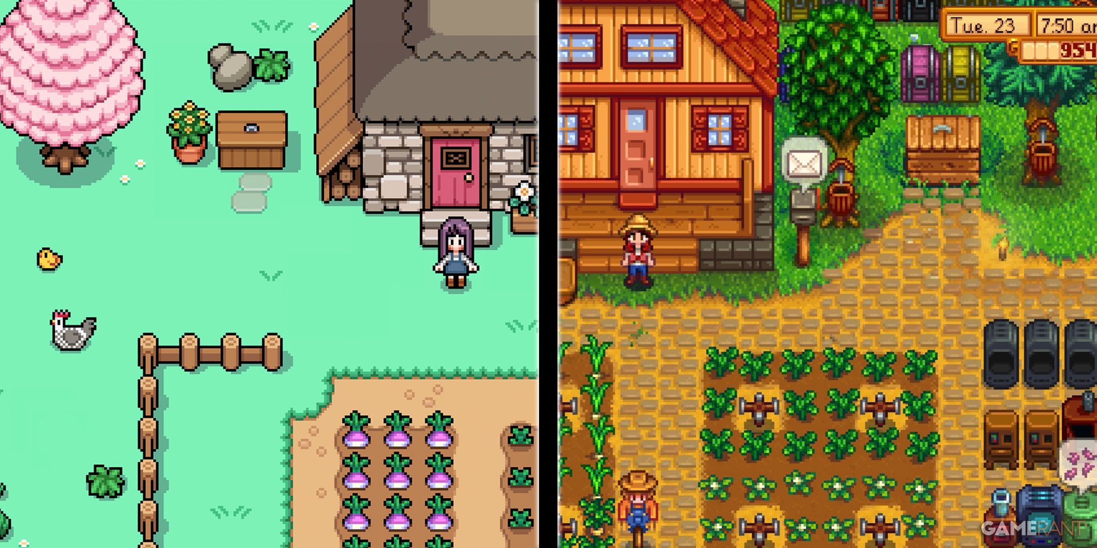 Fields of Mistria Stardew Valley Differences