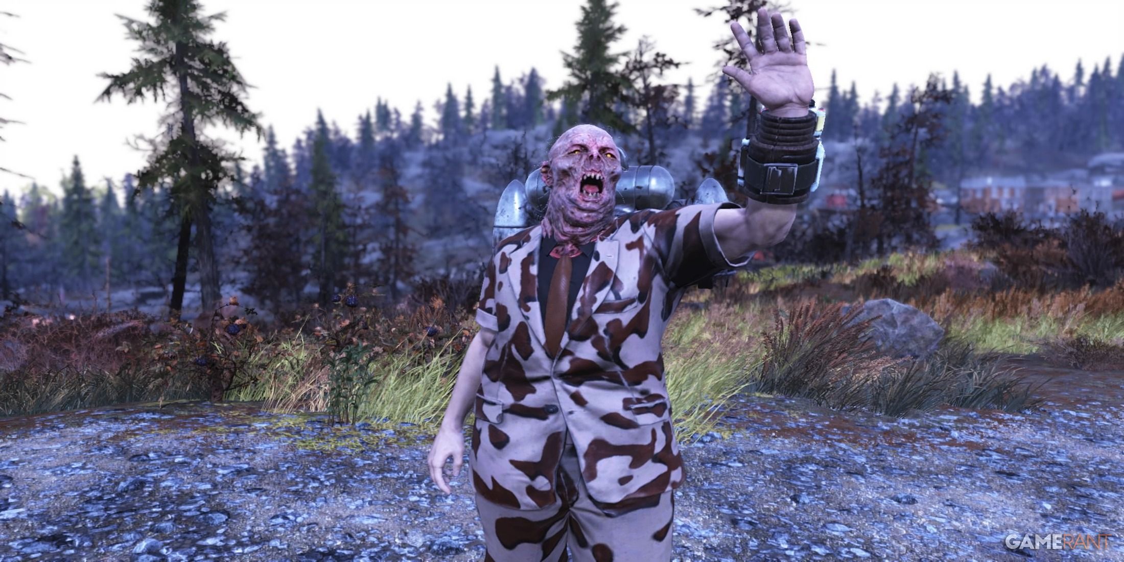 Ghoul Character In Fallout 76