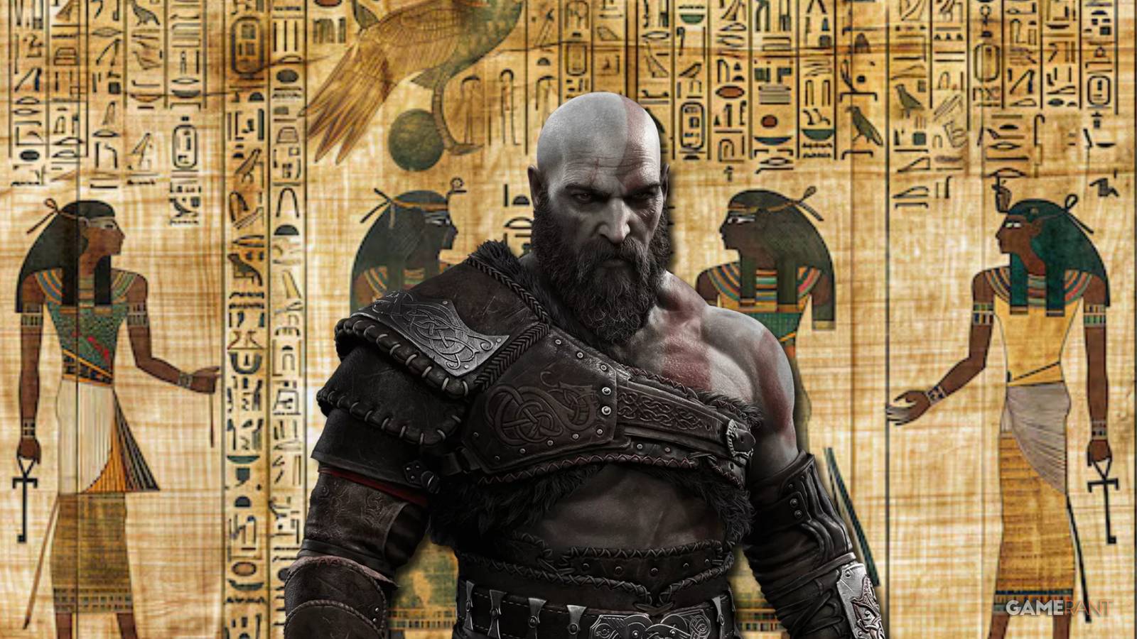 God of War Ancient Egyptian Mural