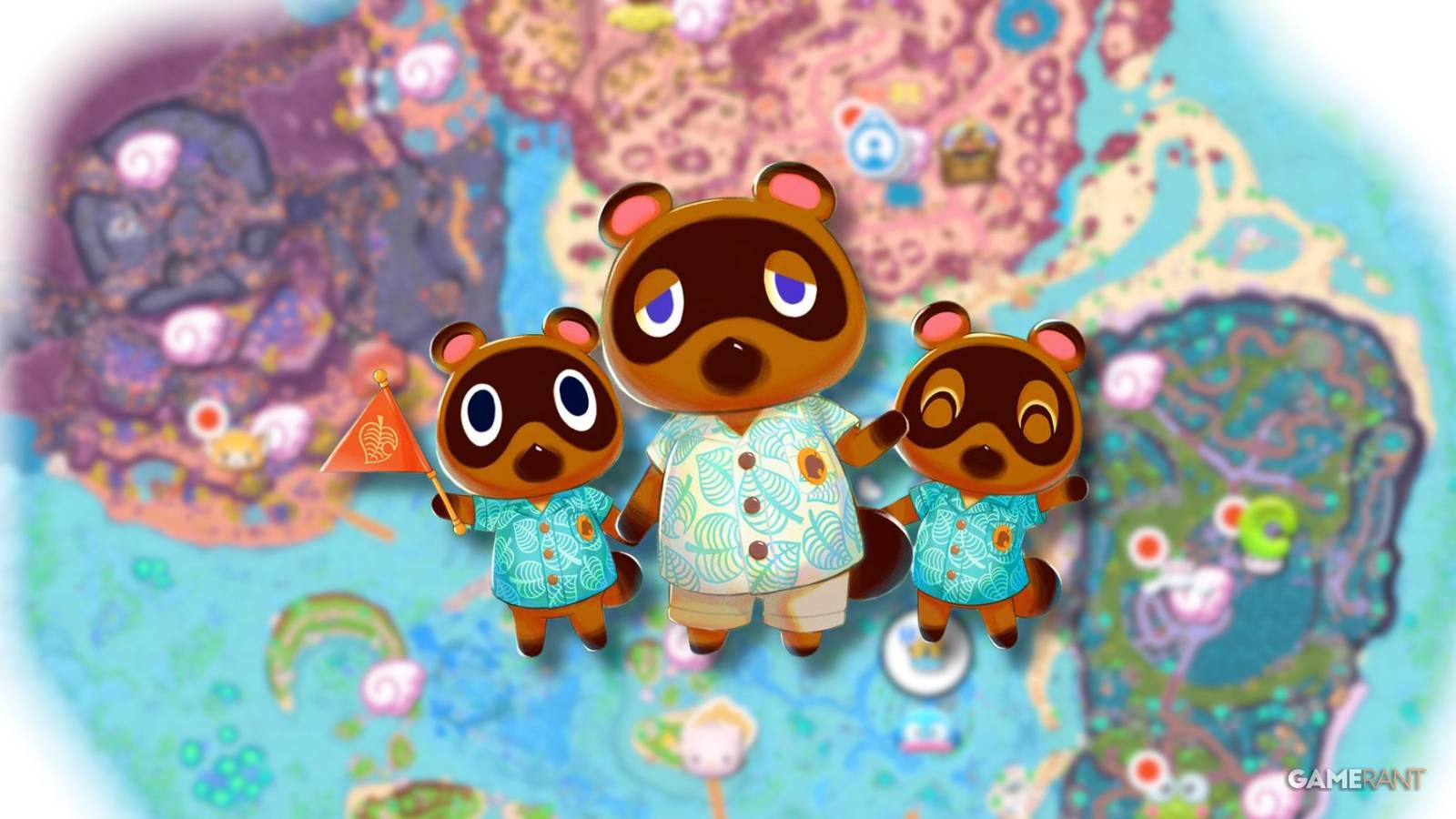 Hello Kitty Island Adventure Map x Animal Crossing TheBestWarGames Visual