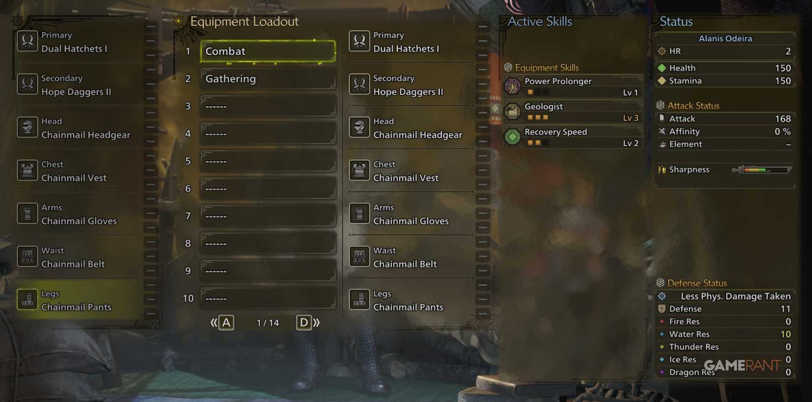 Ignoring loadouts in Monster Hunter Wilds makes gear swapping slower and less efficient