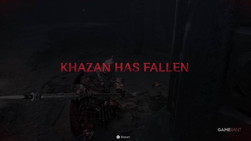 khazan dead screen first berserker