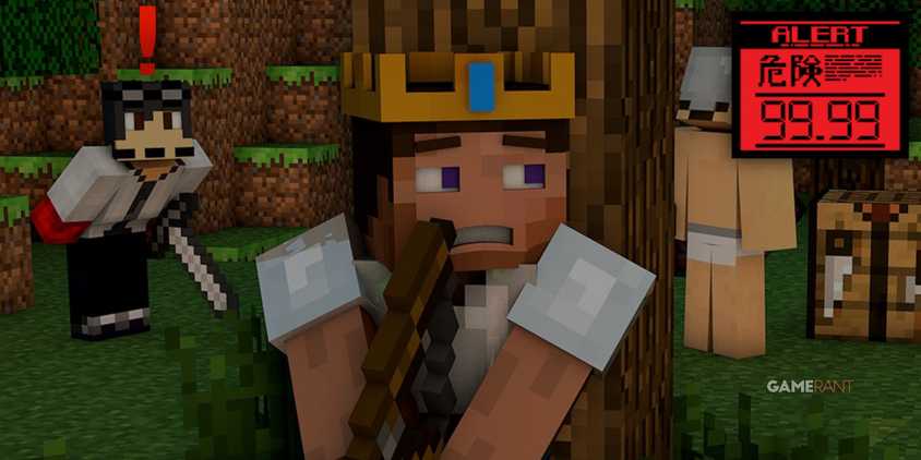Minecraft Player Builds Incredible Floating Castle
