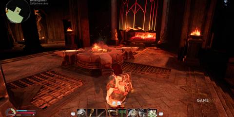 10 Best Survival Games of the 2020s So far Standing near a large forge 