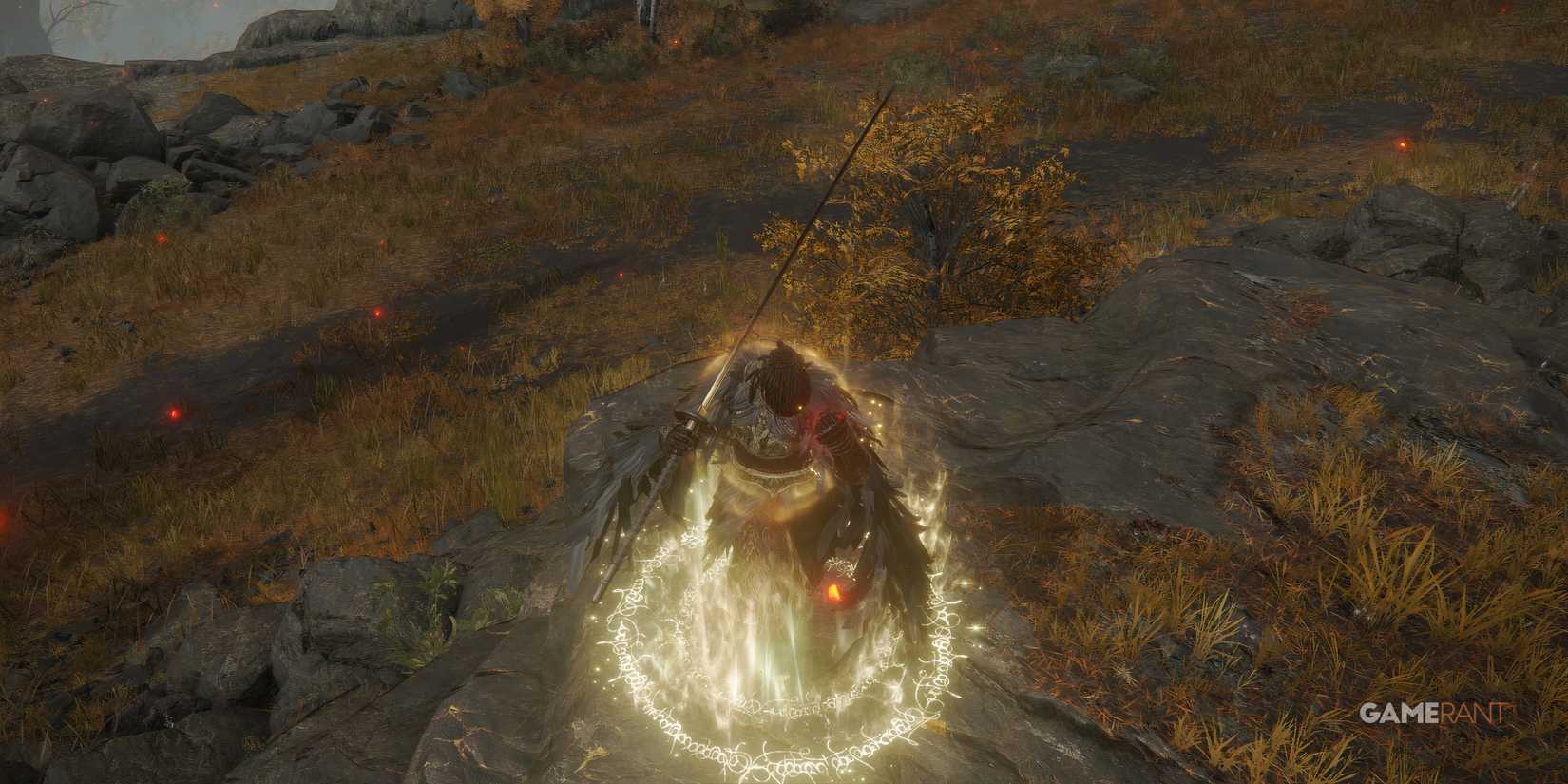 Elden Ring: Best Lightning Spells, Ranked Player casts the Lightning Fortification