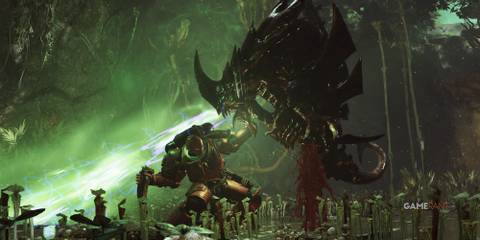 Warhammer 40K: 8 Things Space Marine 3 Can Improve A Space Marine holds onto a Neurothrope as it vomits green energy
