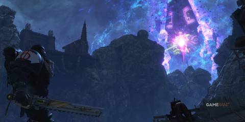 Warhammer 40K: 8 Things Space Marine 3 Can Improve Chaos effected monolyth with a space marine holding a chainsword