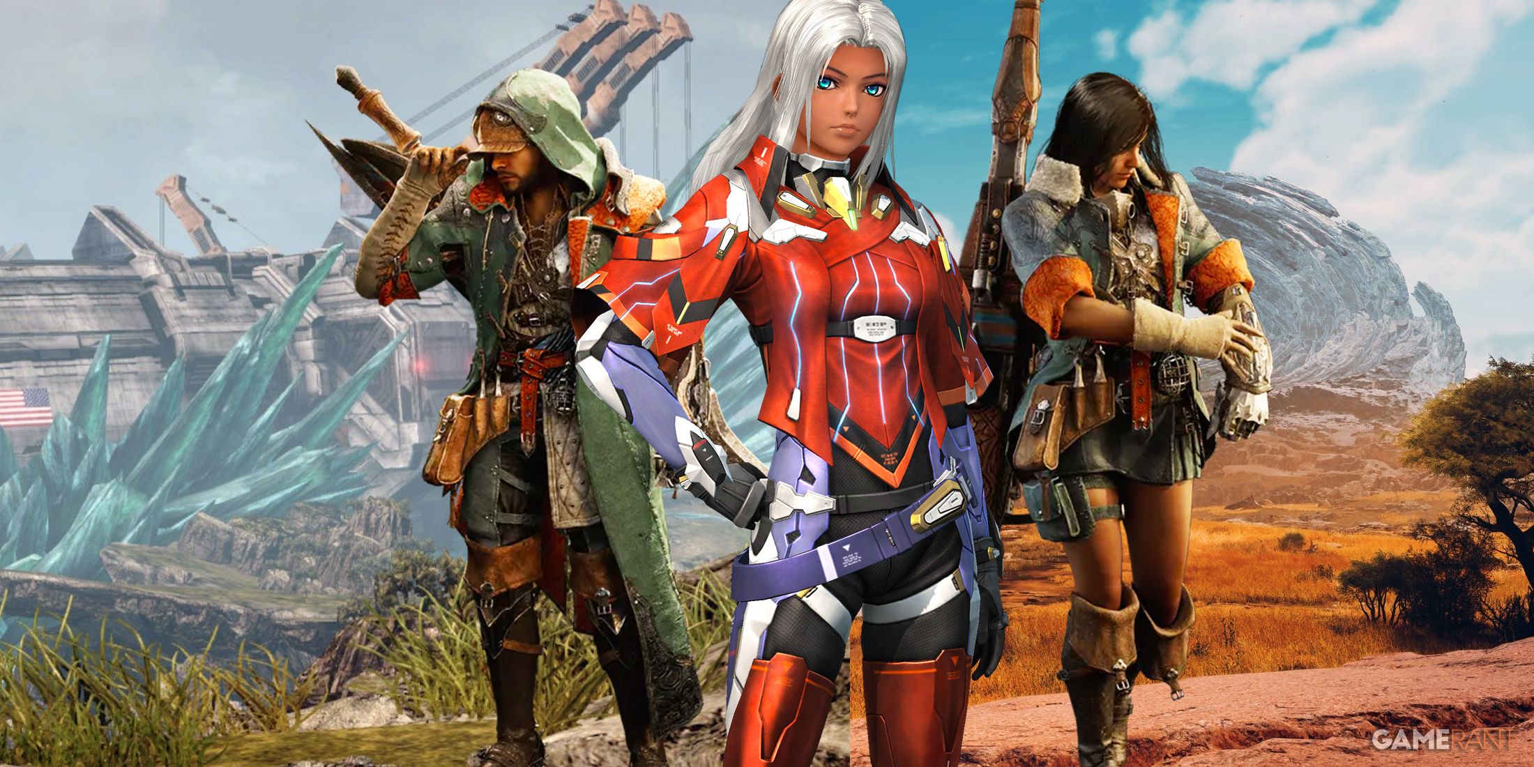 Monster Hunter-Wilds-Xenoblade-Chronicles-X-Elma Hunter