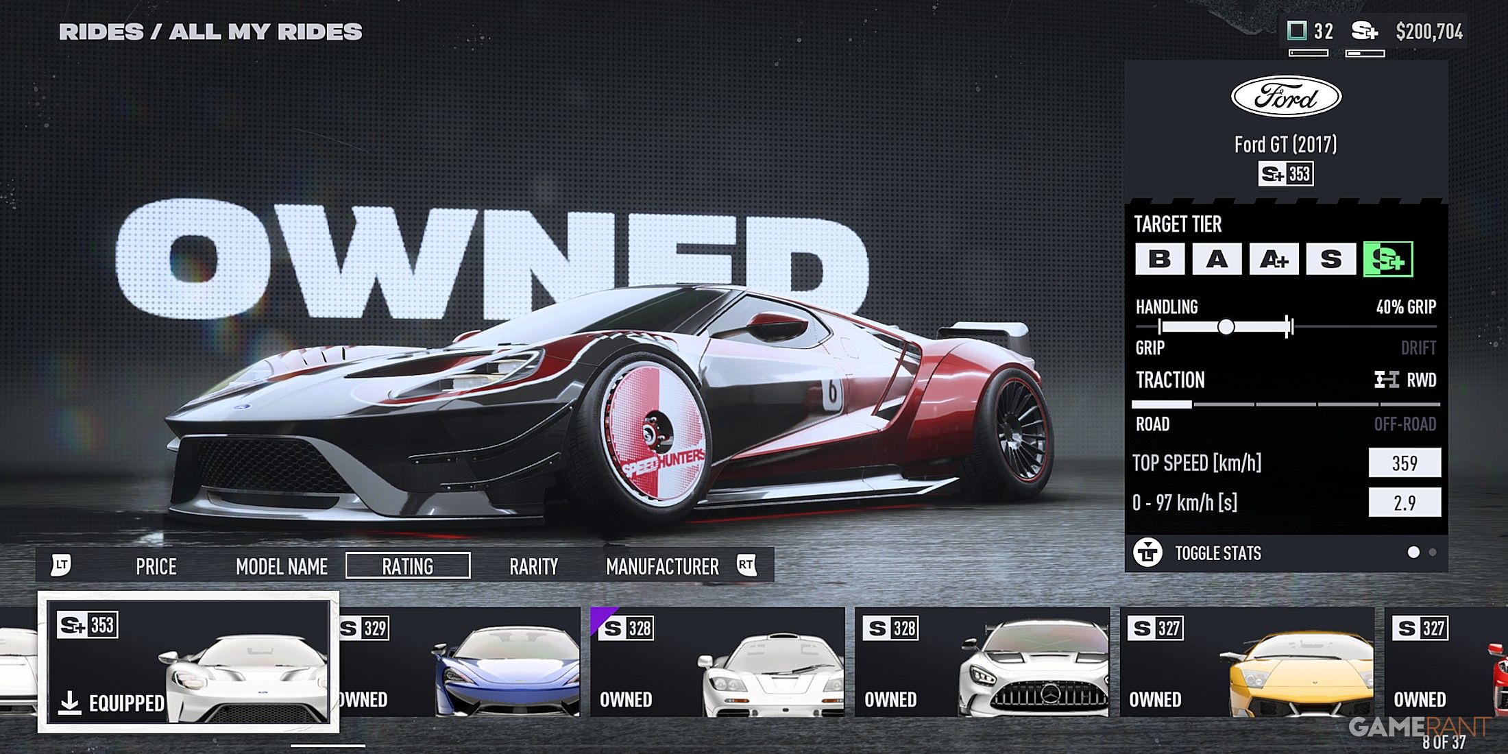 Need for Speed Unbound Ford GT