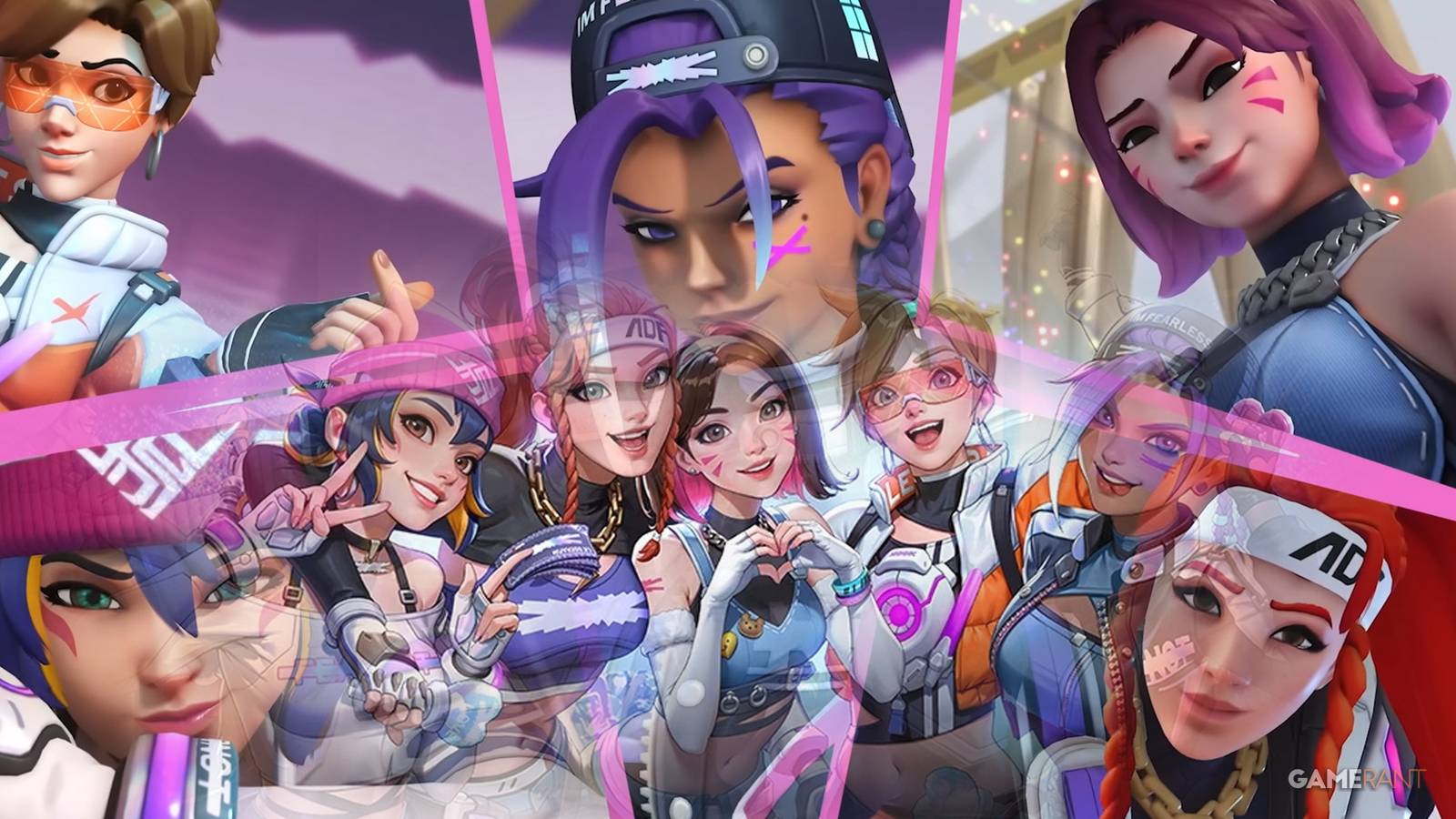 Overwatch 2 LE SSERAFIM Skins Battle Pass Theme