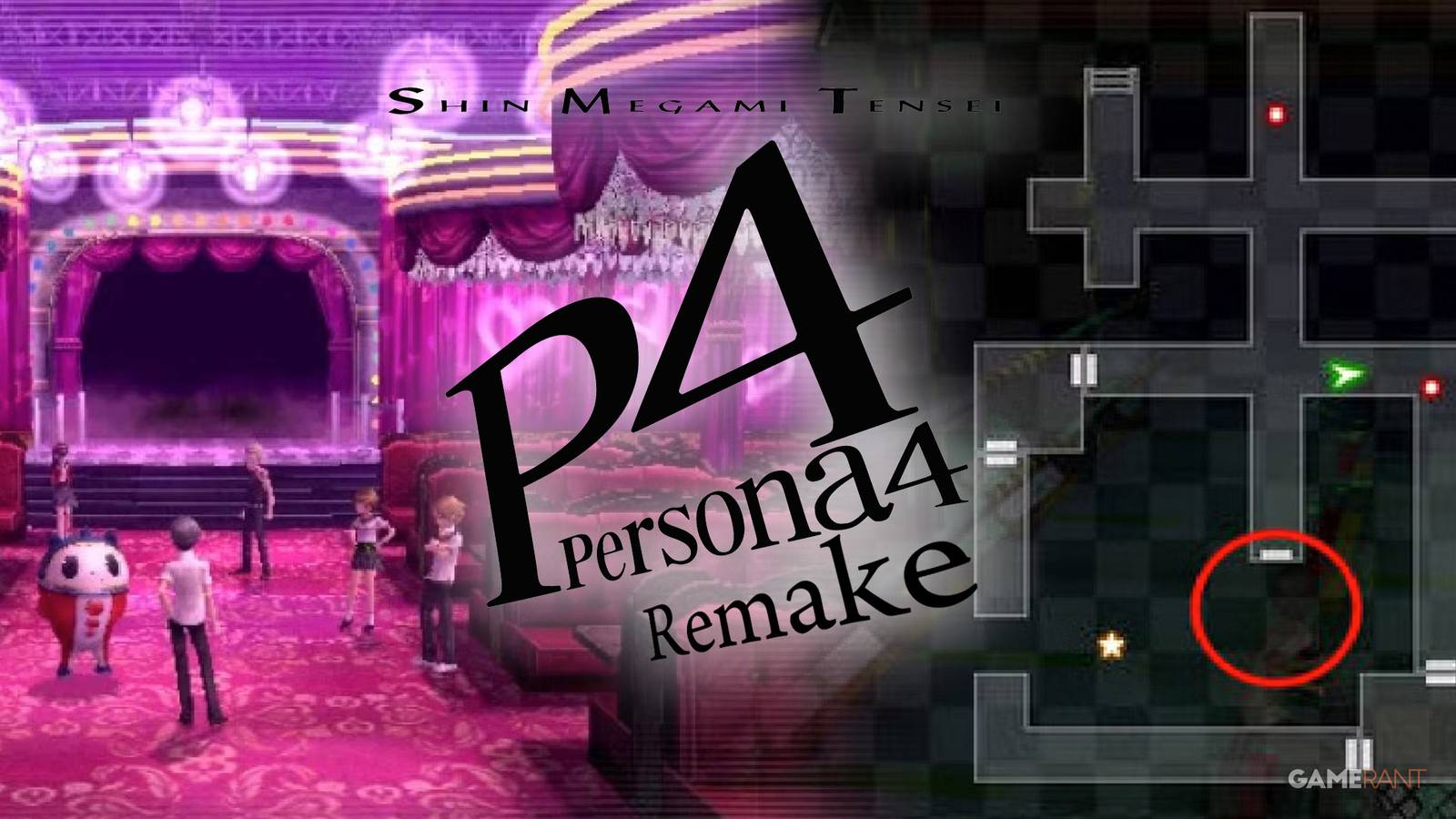 Persona 4 Remake Dungeons
