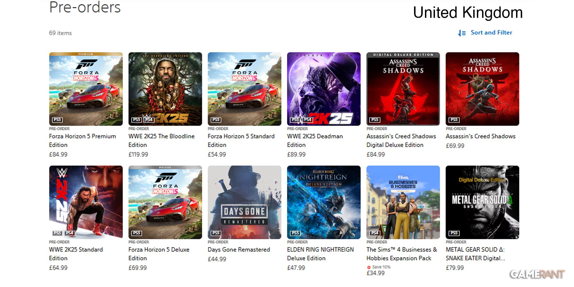 Former Xbox Console Exclusive Is Now at the Top of PlayStation Store Chart
